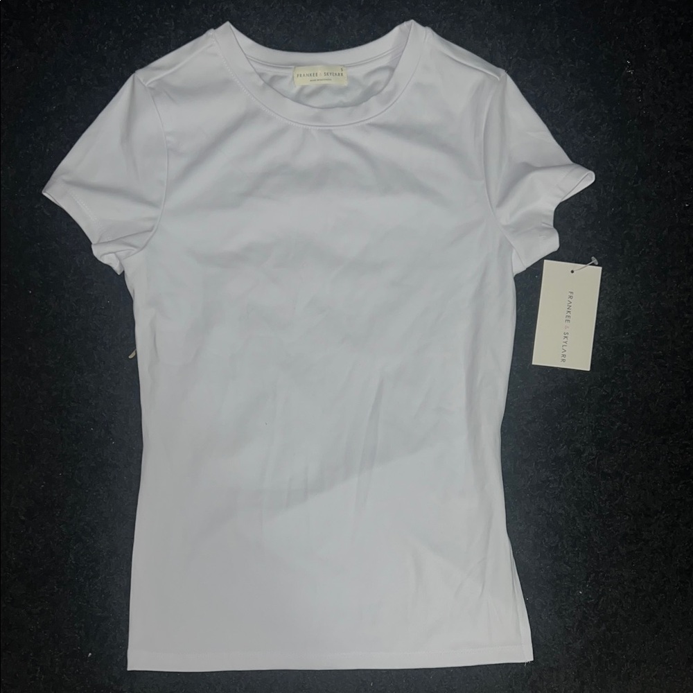 Rag & Bone Classic White Short Sleeve Tee